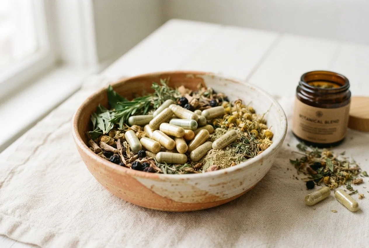 Vitaminebronnen: citroen, broccoli en noten