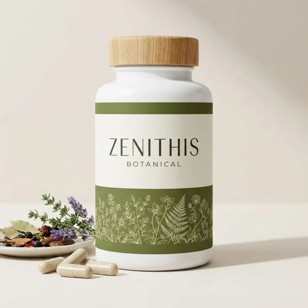 Zenithis Botanical verpakking met ingrediënten